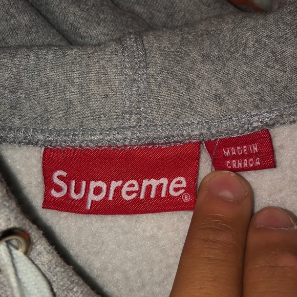 Official SUPREME HOODIE Large Mens - Picture 5 of 8